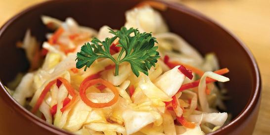 Капуста, квашенная с острым перцем