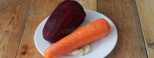 капуста на зиму со свеклой и морковью. Шаг 3