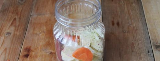 капуста на зиму со свеклой и морковью. Шаг 6