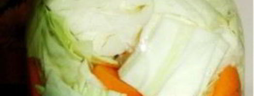 капуста на зиму. Шаг 3