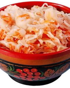 Капуста с хреном на зиму