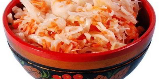 Капуста с хреном на зиму