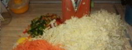 капуста с хреном на зиму. Шаг 4