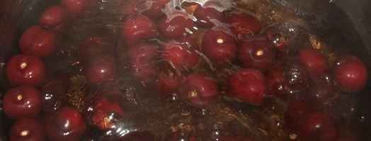 черешнево-вишневый компот. Шаг 3