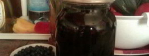 черничный компот. Шаг 2