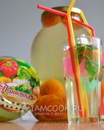 Компот из абрикосов с лимоном на зиму