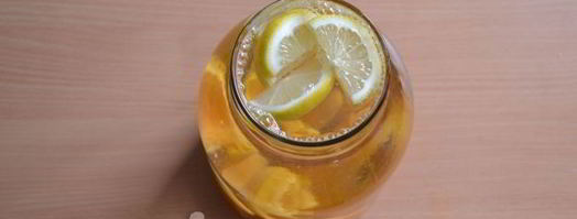 компот из абрикосов с лимоном на зиму. Шаг 6