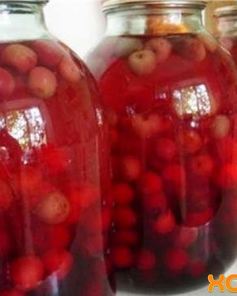 Компот из черешни на зиму