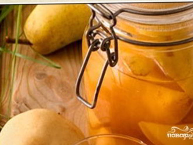 Рецепт компота из груш на зиму
