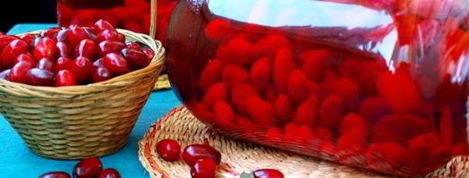 компот из кизила на зиму. Шаг 7