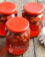 Компот из клубники на зиму без стерилизации