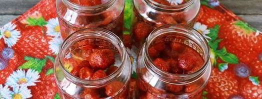 компот из клубники на зиму без стерилизации. Шаг 7