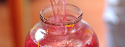 компот из красной смородины с апельсином. Шаг 6