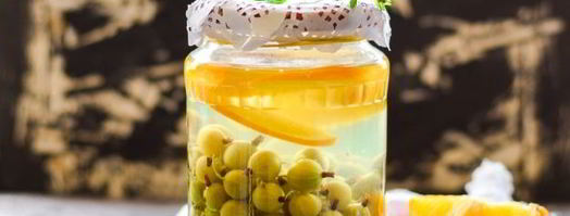 компот из крыжовника с апельсином. Шаг 10