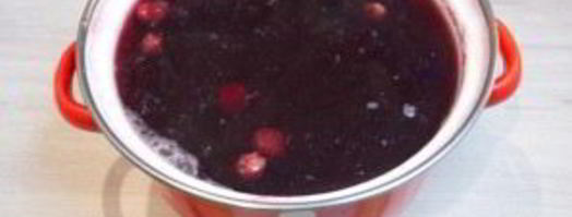 компот из малины и вишни. Шаг 4