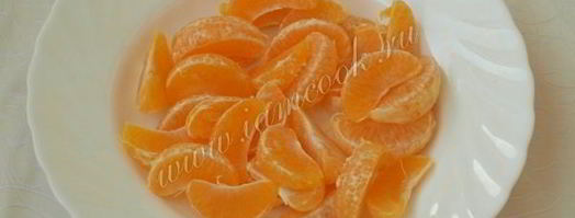 компот из мандаринов и яблок. Шаг 3