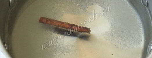 компот из мандаринов и яблок. Шаг 5