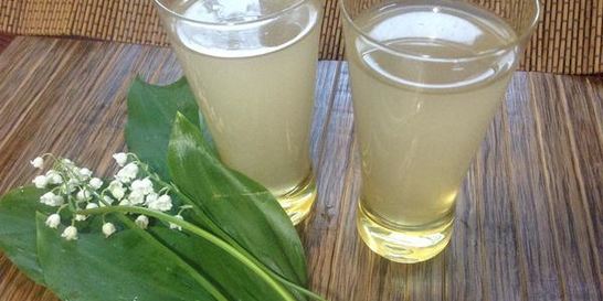 Компот из ревеня