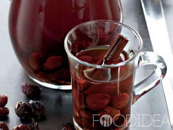 Рецепт компота из шиповника