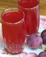 Компот из слив