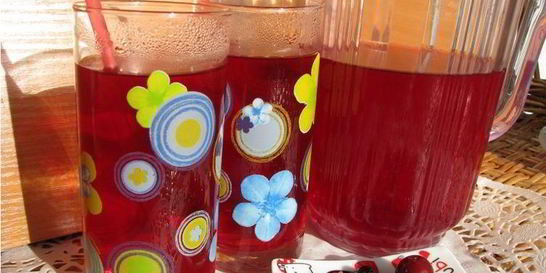 Компот из смородины и малины