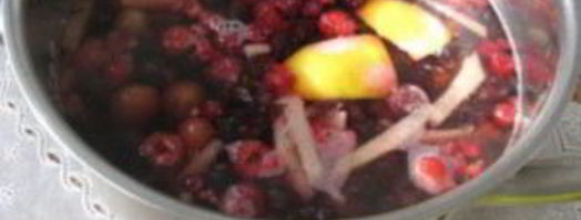 компот из смородины и малины. Шаг 3
