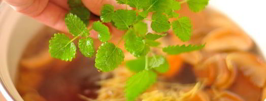 компот из сухофруктов с лимоном и мелиссой. Шаг 4