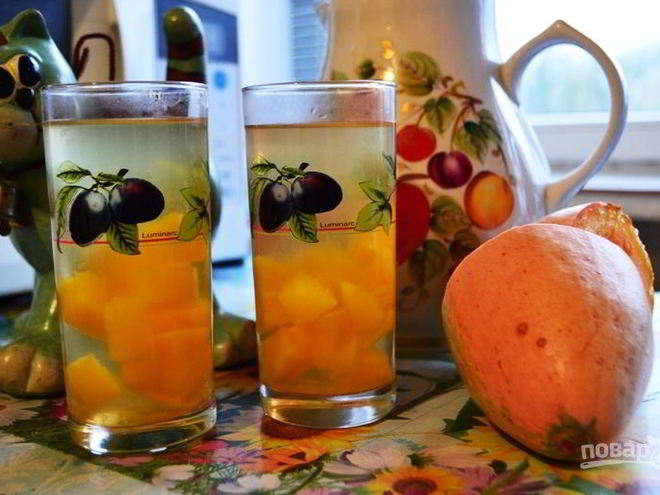 Рецепт компота из тыквы в мультиварке