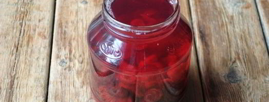 компот из вишни на зиму без стерилизации. Шаг 11