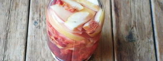 компот из яблок и вишни. Шаг 15