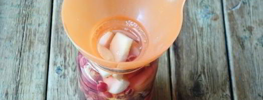 компот из яблок и вишни. Шаг 13