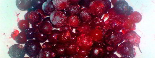 компотик из свежезамороженных ягод с лимоном. Шаг 4