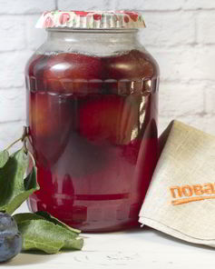 Сливовый компот