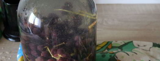 виноградный компот на зиму. Шаг 2