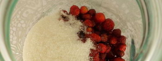 вишнево-клубничный компот с мятой на зиму. Шаг 3