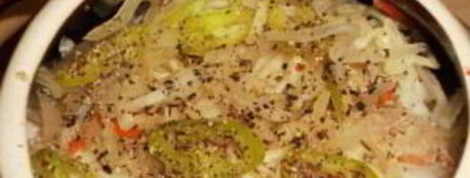 квашеная капуста в горшочке. Шаг 6