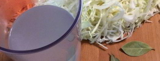 квашеная капуста. Шаг 3