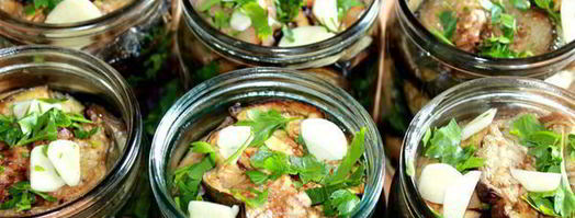 баклажаны с дымком, маринованные. Шаг 4