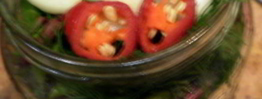 ботва свеклы маринованная. Шаг 7