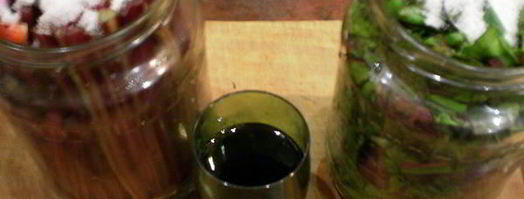 ботва свеклы маринованная. Шаг 8