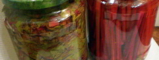 ботва свеклы маринованная. Шаг 10