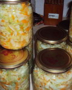 Капуста маринованная на зиму