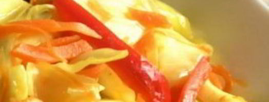 капуста, маринованная с перцем и куркумой. Шаг 7