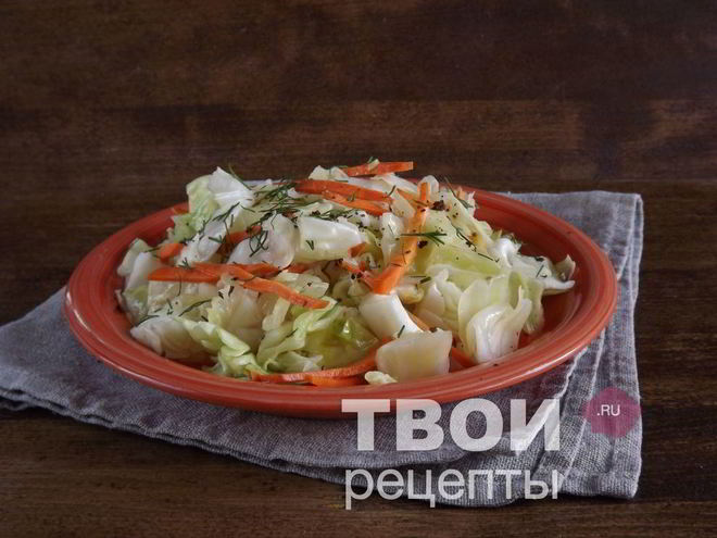 Рецепт капусты провансаль