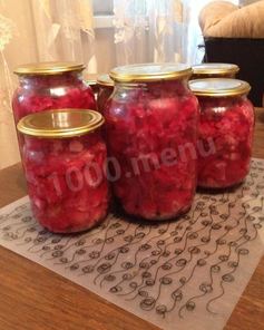 Капуста цветная маринованная с овощами на зиму