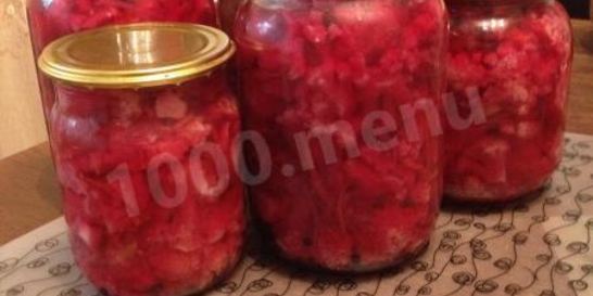 Капуста цветная маринованная с овощами на зиму