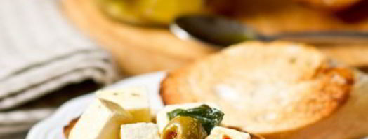 маринованная фета с оливками. Шаг 7