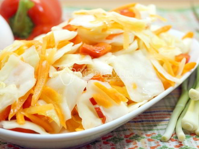 Рецепт маринованной капусты провансаль