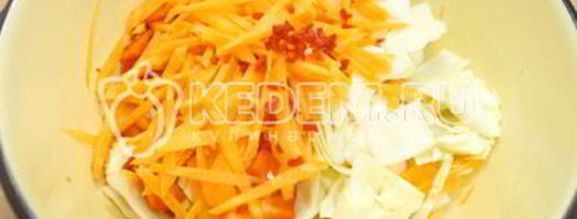 маринованная капуста провансаль. Шаг 3