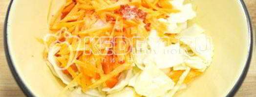 маринованная капуста провансаль. Шаг 4